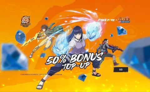 50% BONUS TOP UP